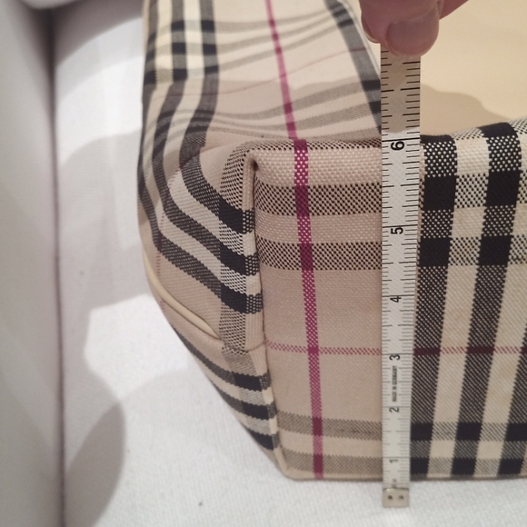 Fab! Rare NWT LARGE Burberry Novacheck Canvas & Leather Tote (Vintage Deadstock) - Picture 10 of 16